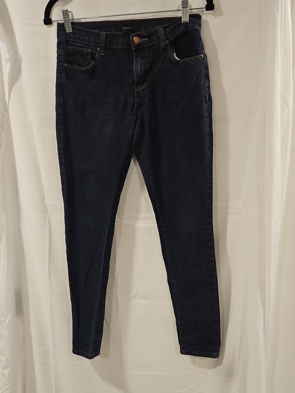 Forever 21 Navy Skinny Jeans
